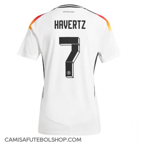 Camisa de time de futebol Alemanha Kai Havertz #7 Replicas 1º Equipamento Europeu 2024 Manga Curta